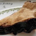 pie made with garden huckleberries