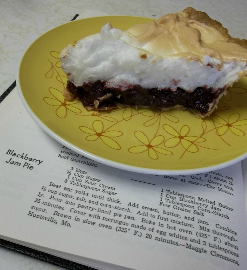 Sour Cream Jam Pie, One of My Favorite Vintage Recipes