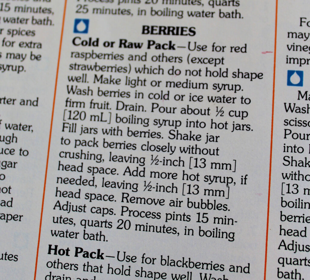 how to can juneberries